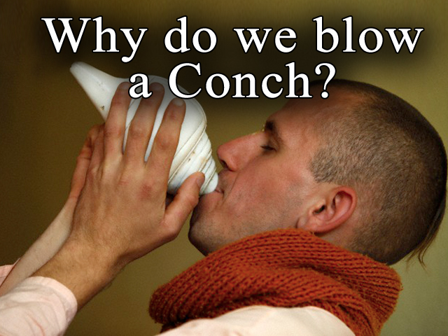 Why we blow Conch or Shankha?